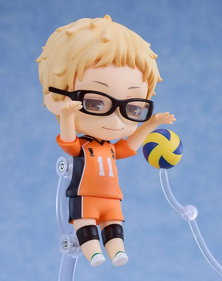 Haikyu Nendoroid Figure – Kei Tsukishima New Karasuno Version 10 cm 6