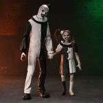 Terrifier 2 actiefigurenset – Art the Clown & Little Pale Girl 18 cm 12