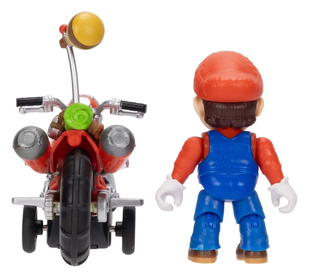 Super Mario Galaxy Movie Action Figure – Pull Back Motorcycle 6 cm 10