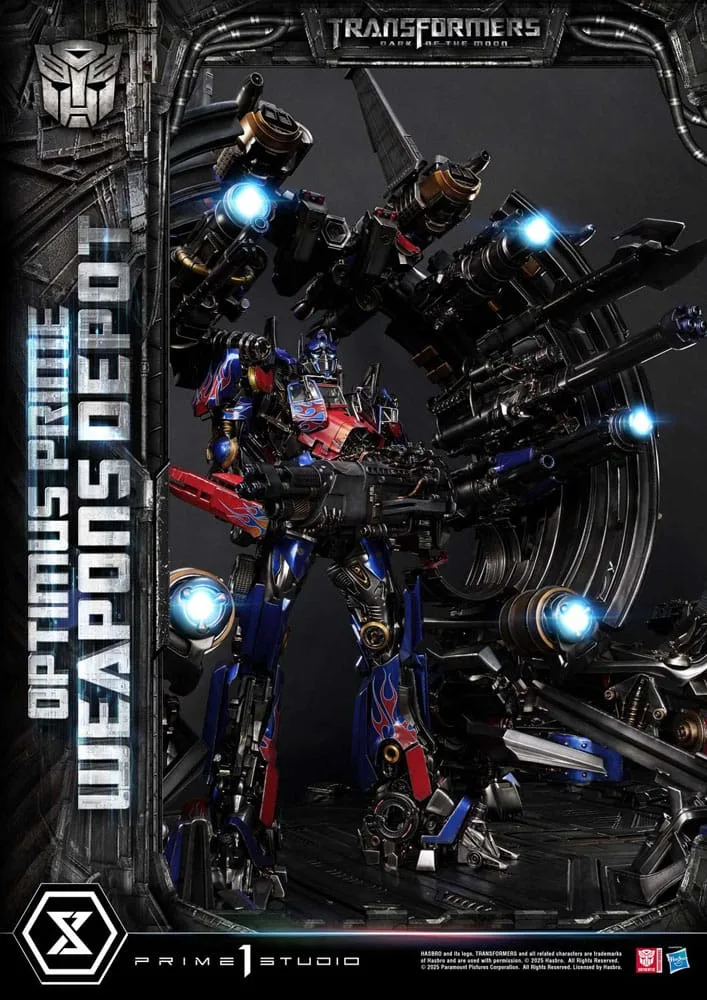 Transformers Statue – Optimus Prime Weapons Depot Bonus Version 25
