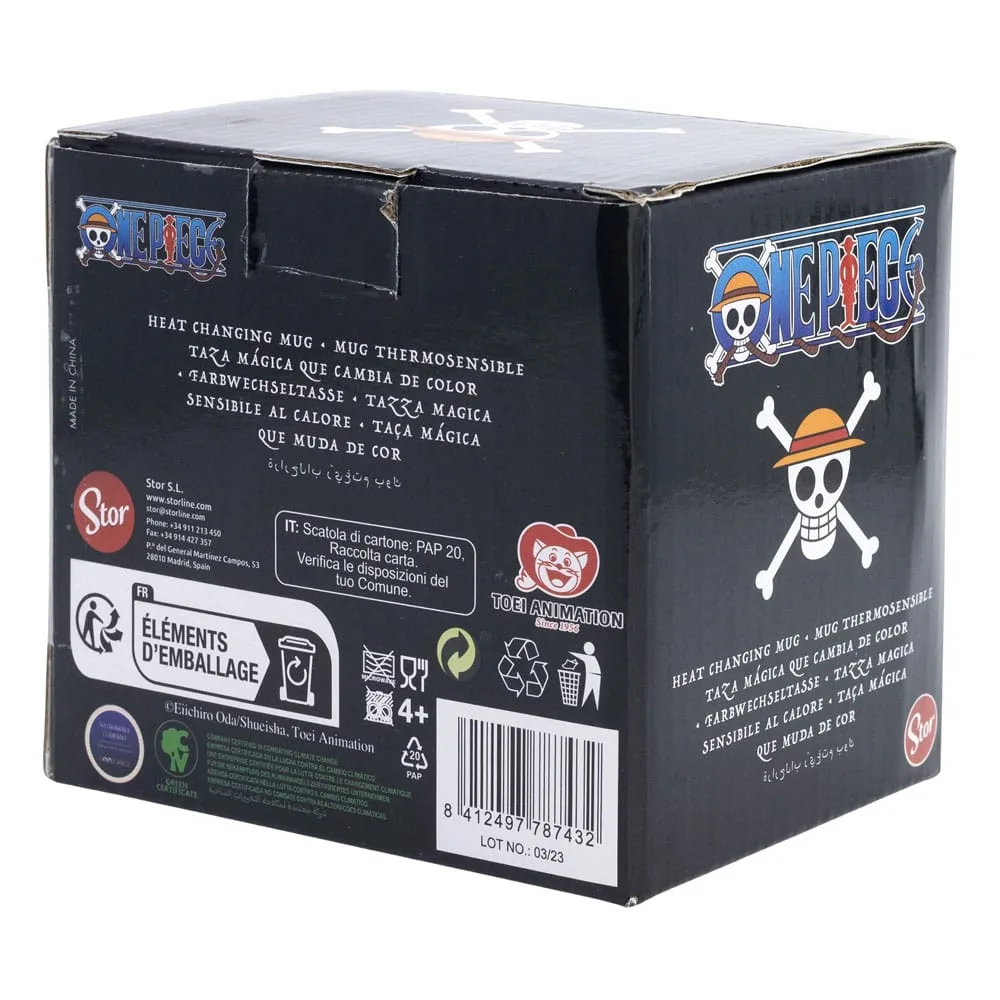 One Piece Tasse – Luffy mit Farbwechsel 325 ml 4