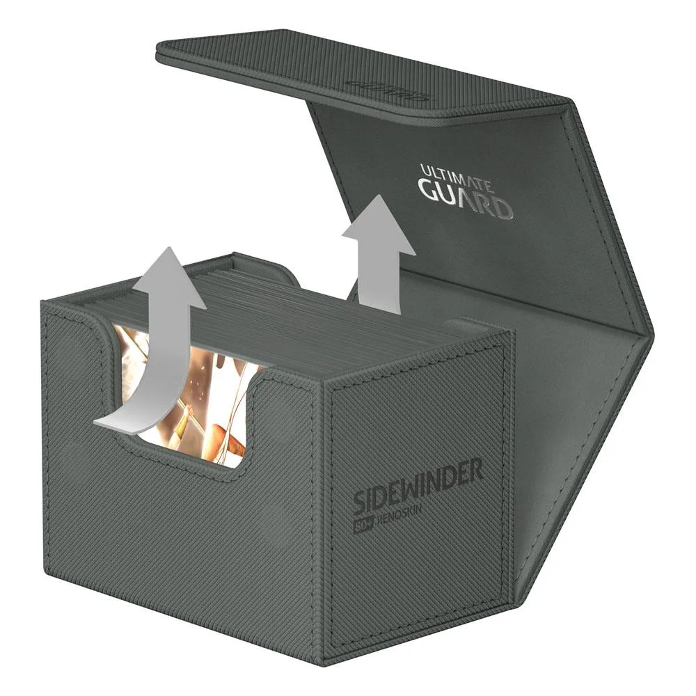 Ultimate Guard Deck Box – Sidewinder 80+ Xenoskin Grey 5