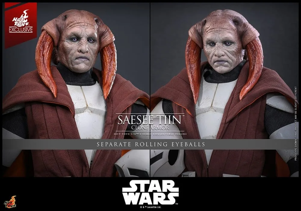 Star Wars Action Figure – Saesee Tiin Clone Armor 32 cm 15