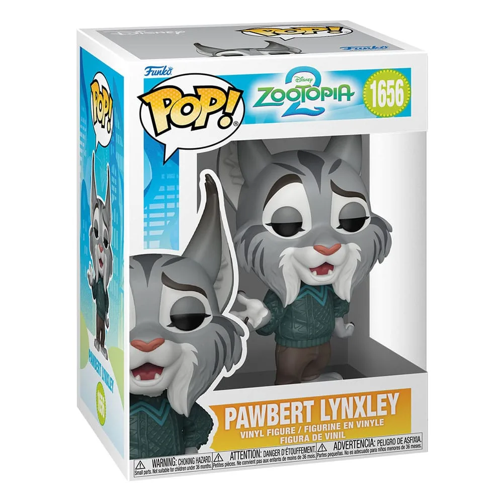Zootopia 2 Pop Vinyl Figure – Pawbert Lynxley 9 cm 2