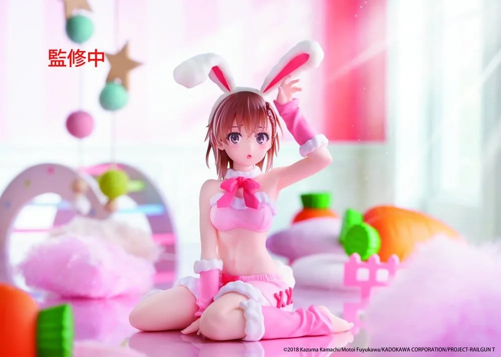 A Certain Scientific Railgun figuur – Mikoto Fluffy Bunny 13 cm 6