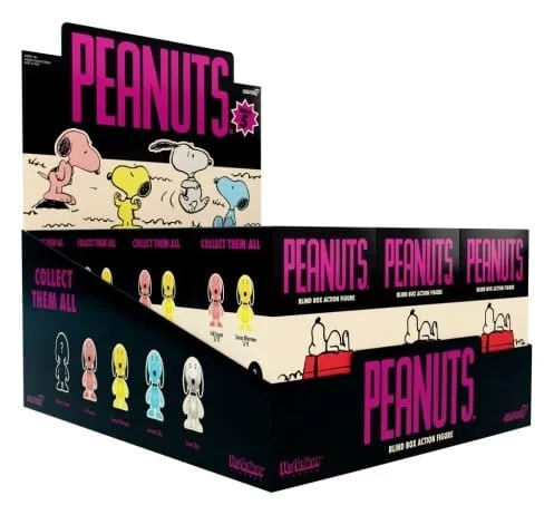 Vintage Peanuts Mini Figures – More Snoopies Wave 05 Display of 12