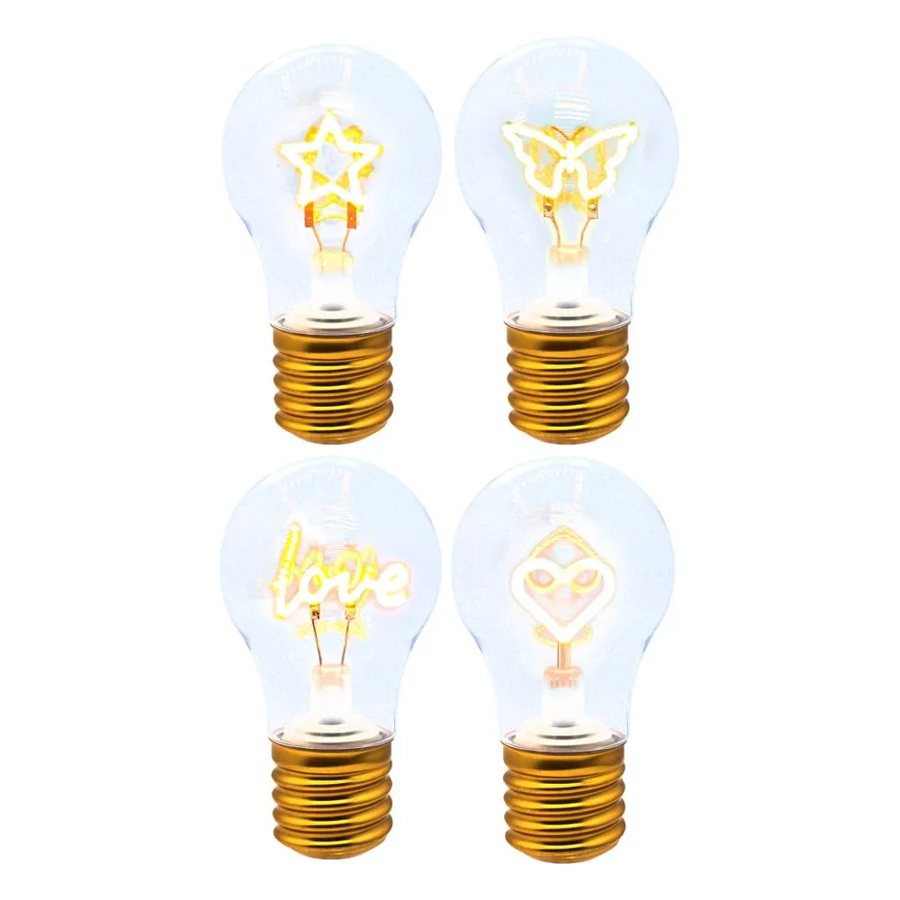 LED Bulb Lights – 12-Piece Assortment 7 x 13 cm