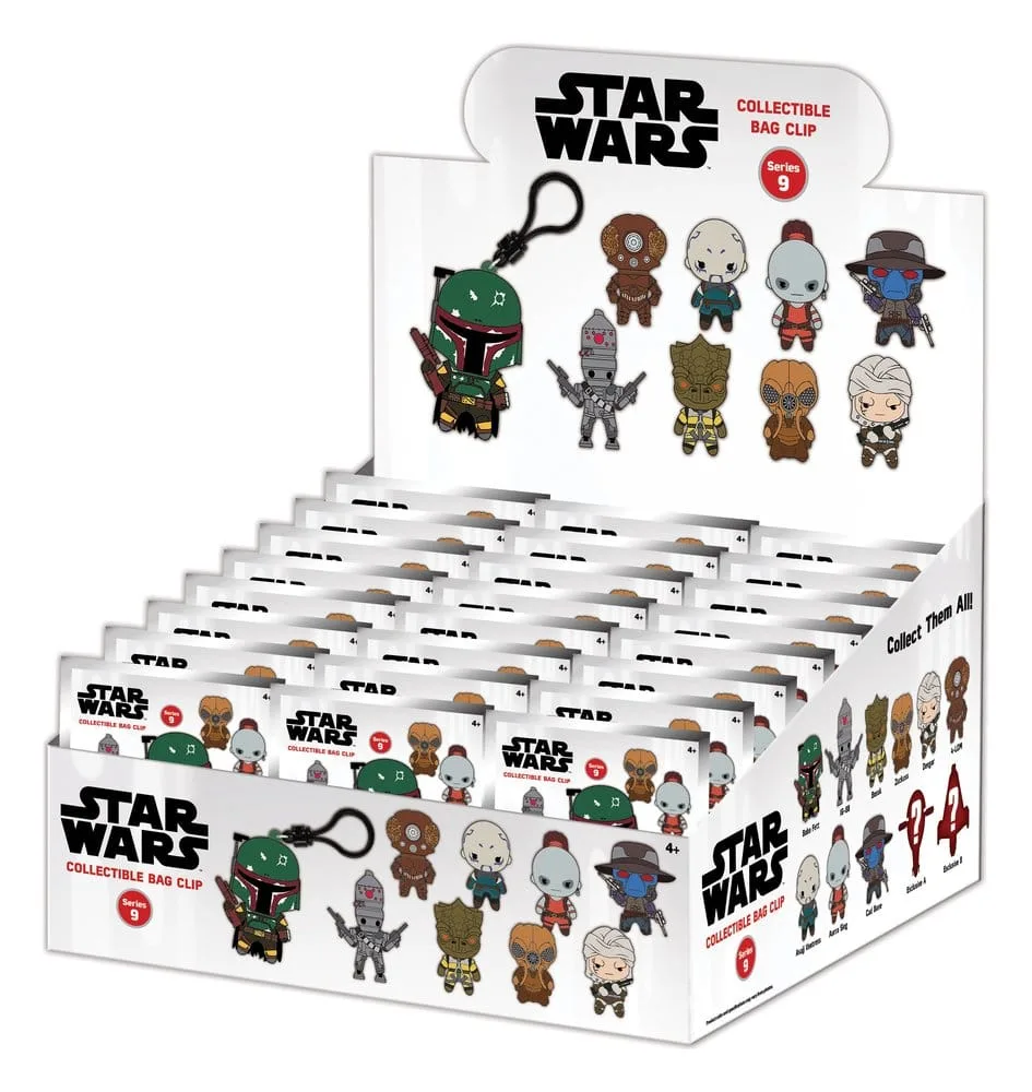Star Wars Bag Clips – Most Wanted Bounty Hunters 24 Blind Bags