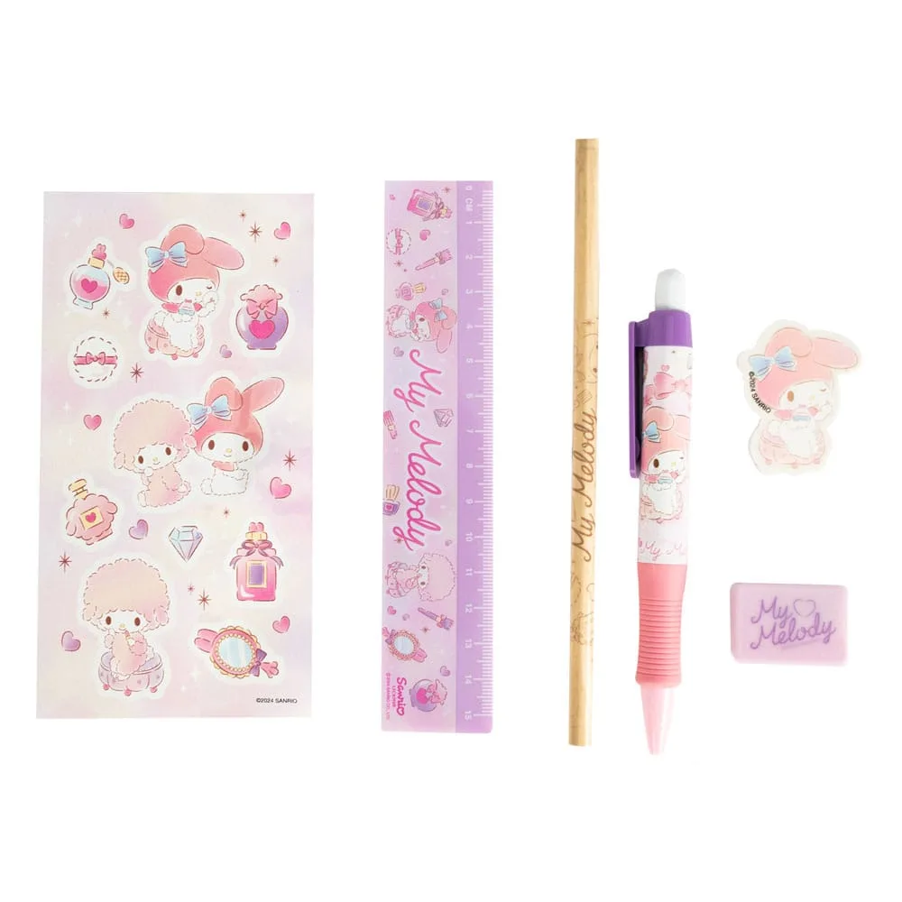 Sanrio Stationery Set – My Melody 6 Pieces