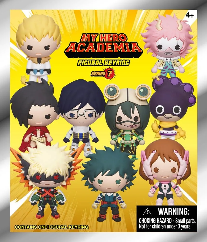 My Hero Academia Bag Clips – Series 7 Display of 24 3