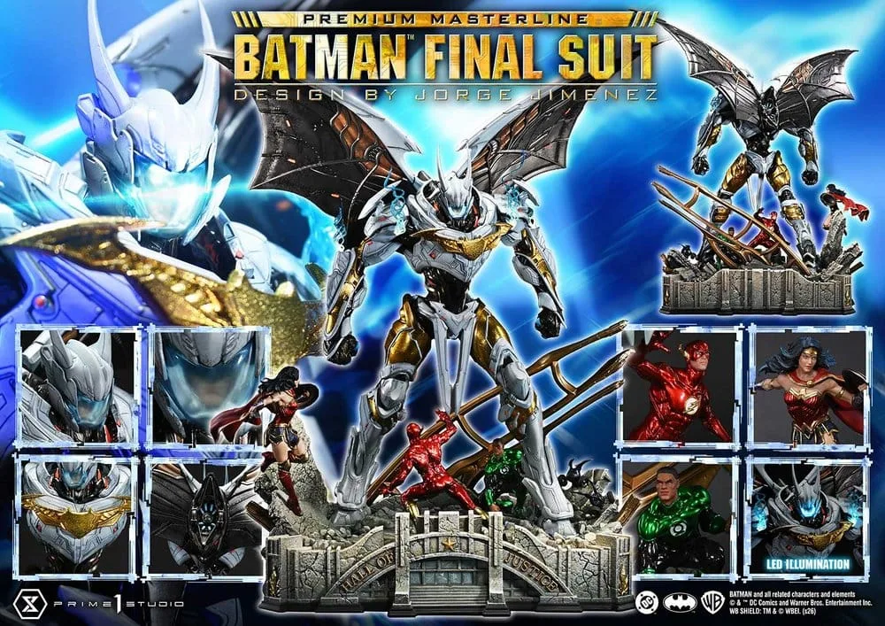 Justice League Statue – Batman Final Suit Bonus Version 67 cm 12