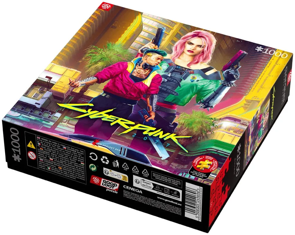Cyberpunk 2077 Jigsaw Puzzle – Kitsch Style 1000 Pieces 11