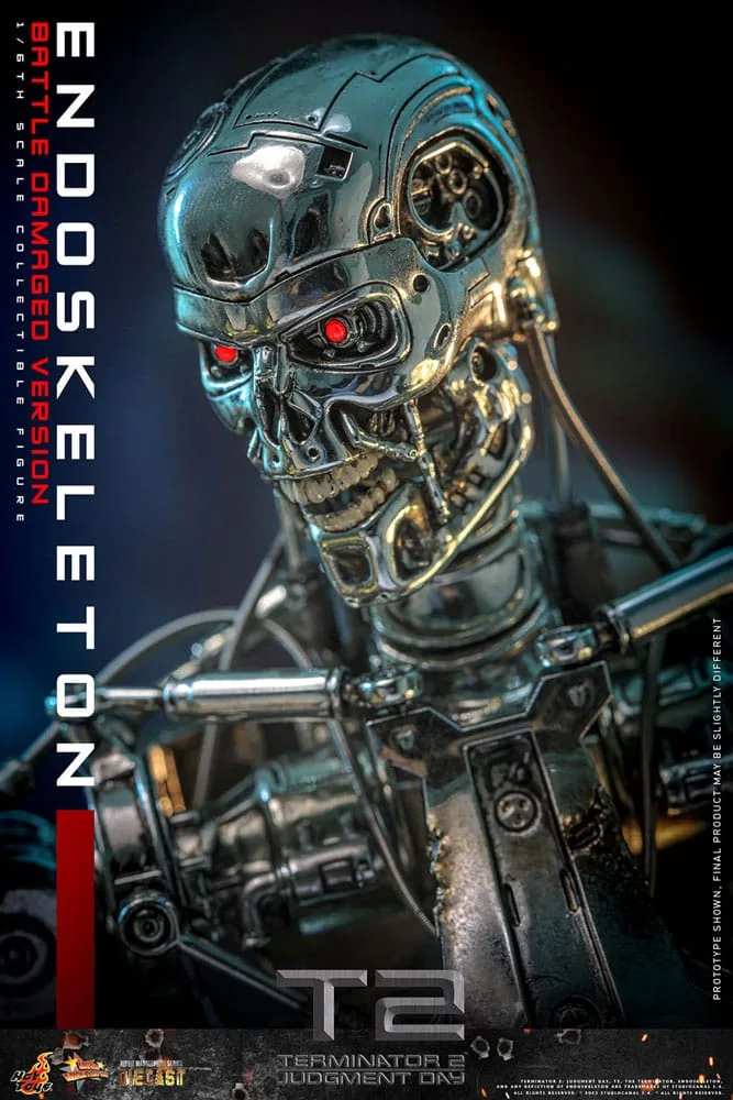 Terminator 2 Figure – Battle-Damaged Endoskeleton 1/6 31 cm 5