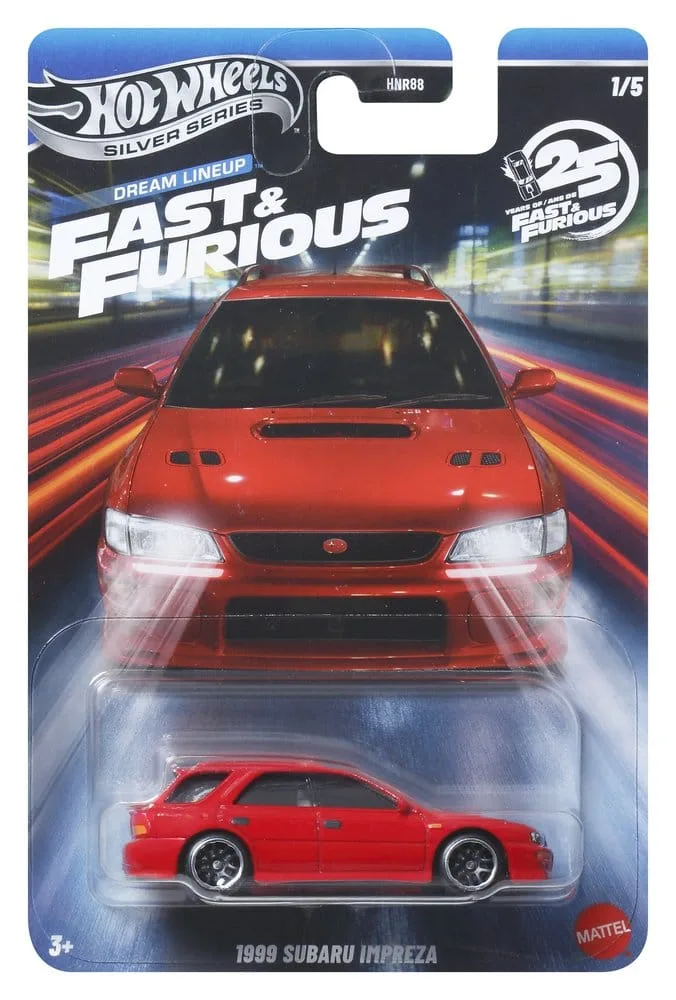 Fast & Furious Modelauto's – Hot Wheels Silver Series 1:64 3
