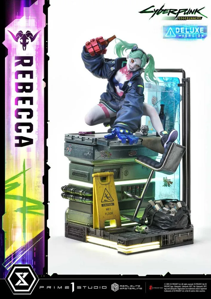 Cyberpunk Edgerunners Statue – Rebecca Deluxe Bonus 54 cm