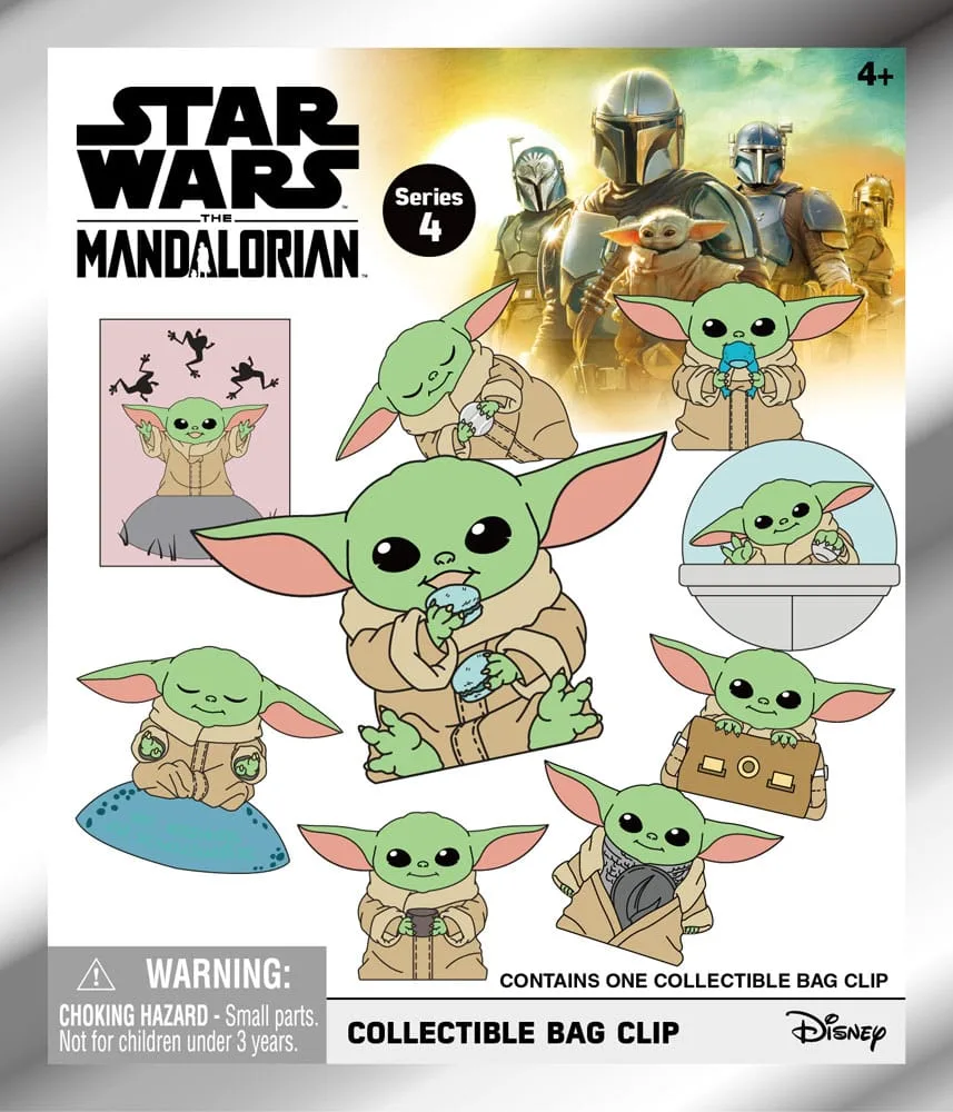 Star Wars Foam Bag Clips – Best of Grogu Series 1 Display of 24 2