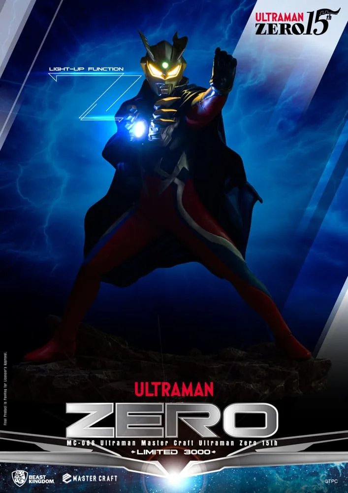 Ultraman Statue – Zero 15th Anniversary Master Craft 41 cm 5