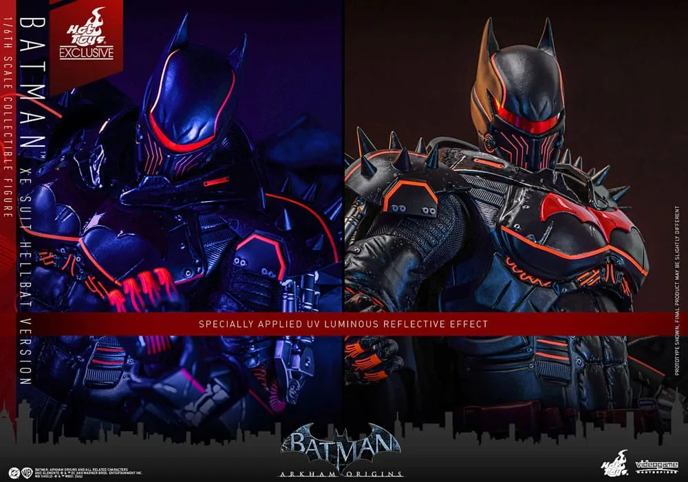 Batman Arkham Origins Actionfigur – XE Suit Hellbat 33 cm 11