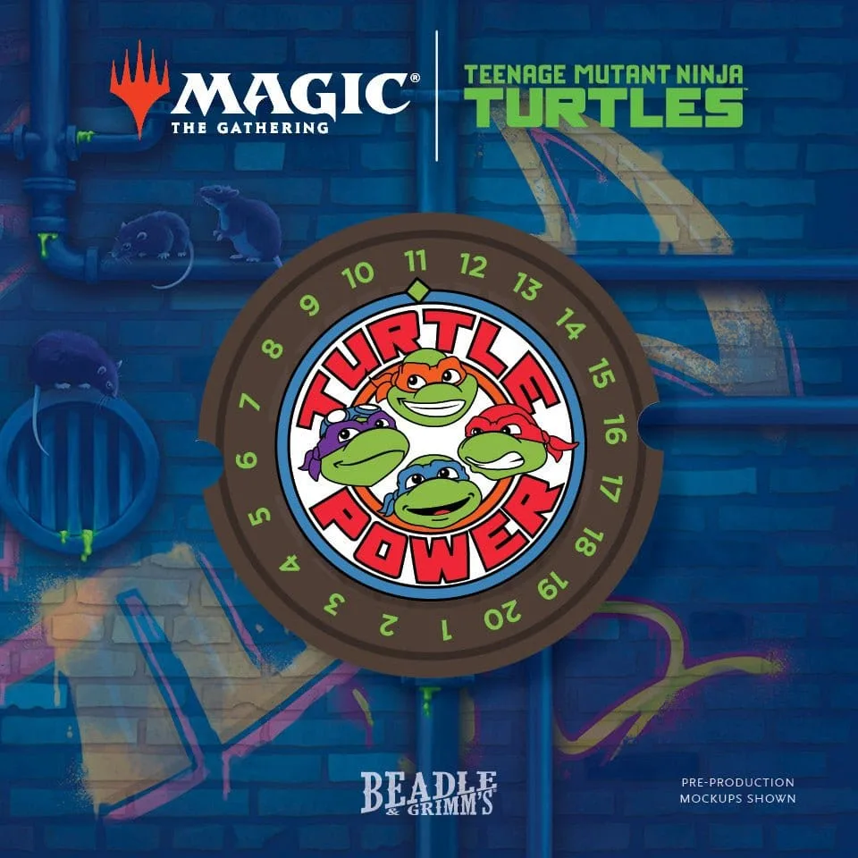 Magic the Gathering Dice and Token Pack – Ninja Turtles 5