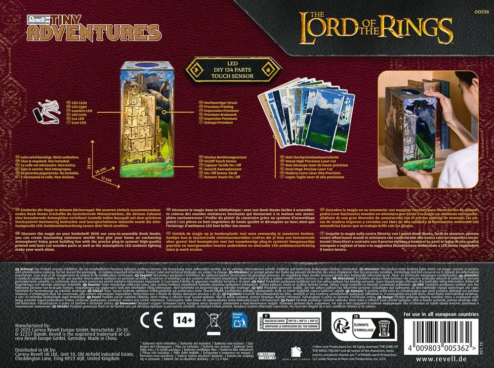 The Lord of the Rings Book Nook – Minas Tirith 23 cm 10