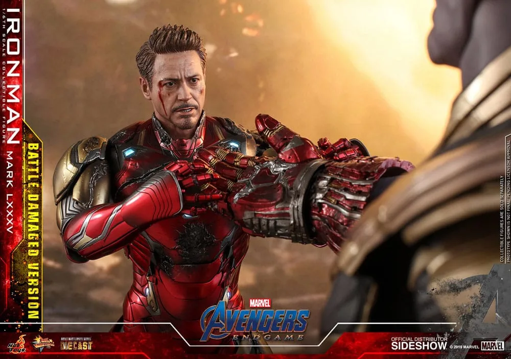 Avengers Endgame Figure – Iron Man LXXXV Battle Damaged 32 cm 16