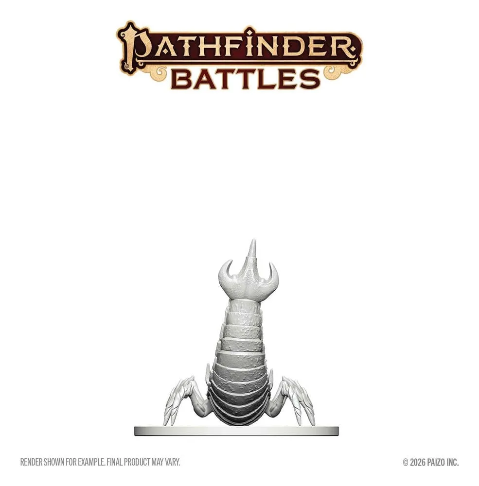 Pathfinder Battles Unpainted Miniature – Ankhrav Deep Cuts 13 cm 5