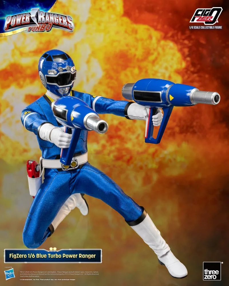 Power Rangers Turbo Action Figure – FigZero Blue 1/6 Scale 30.7 cm 4