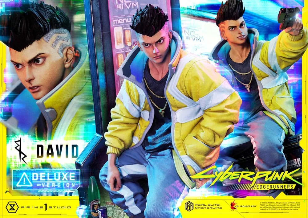 Cyberpunk Edgerunners Statue – David Bonus Version 58 cm 2