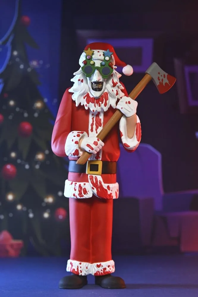 Terrifier 3 Action Figure – Bloody Santa Art the Clown 15 cm 6