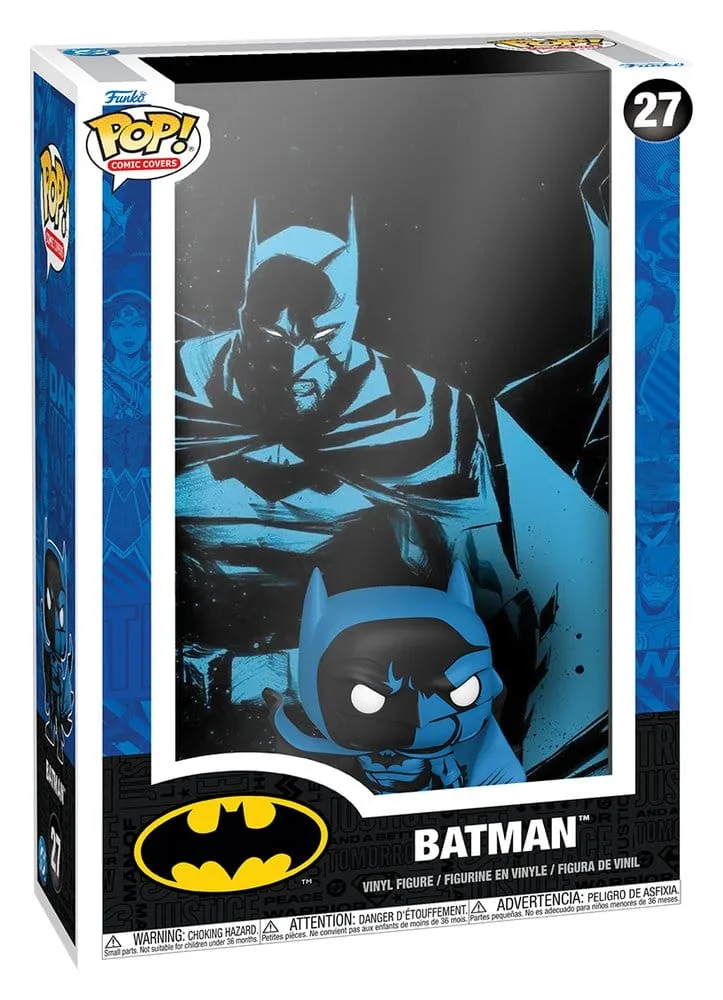 DC Comics Pop Comic Covers Figure – Batman Black and Blue 9 cm 2
