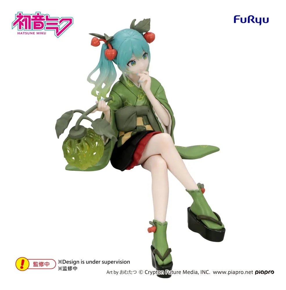 Hatsune Miku Noodle Stopper – Winter Cherry Green 15 cm 7