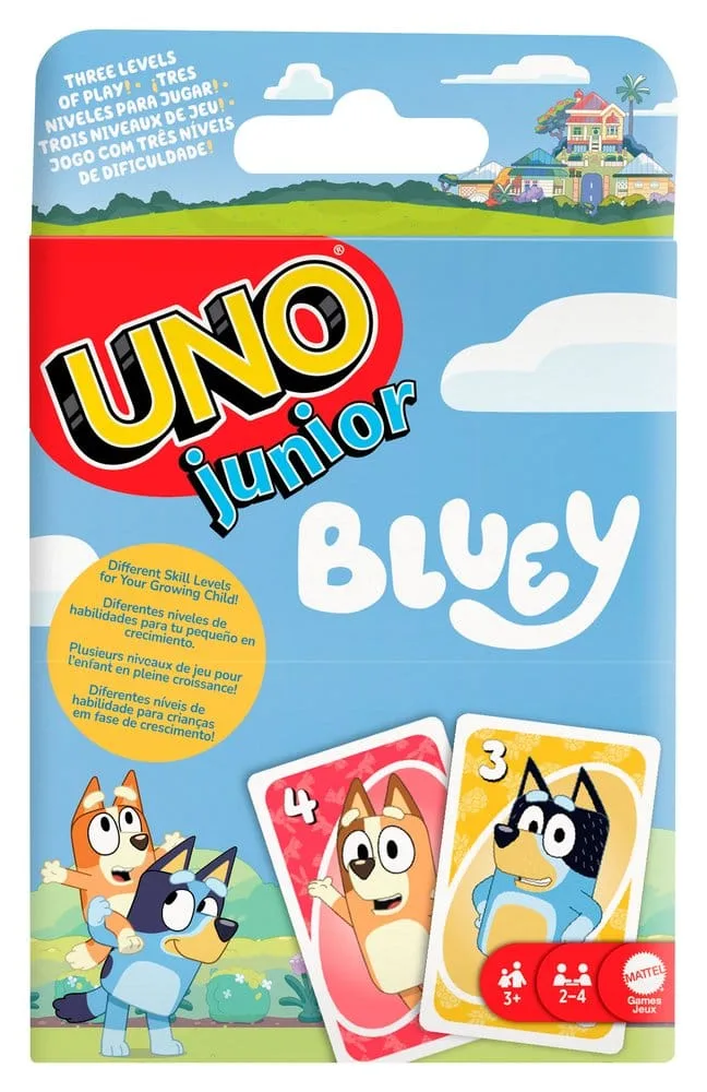 Bluey Card Game – UNO Junior 1