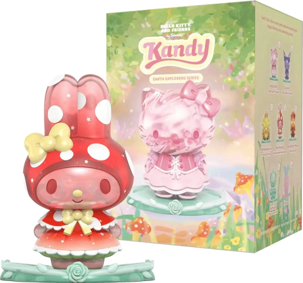 Sanrio Vinyl Figures – Kandy Blind Box Display of 6 4 inch 4