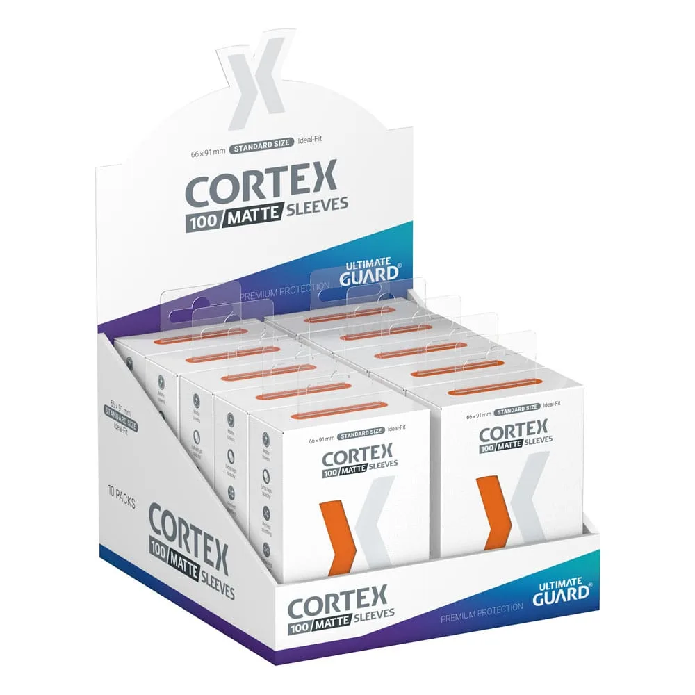 Ultimate Guard Card Sleeves – Cortex Matte Orange 66 x 91 mm 5