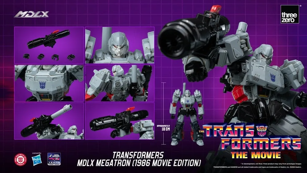 Transformers MDLX Action Figure – Megatron 1986 Movie 18 cm 7