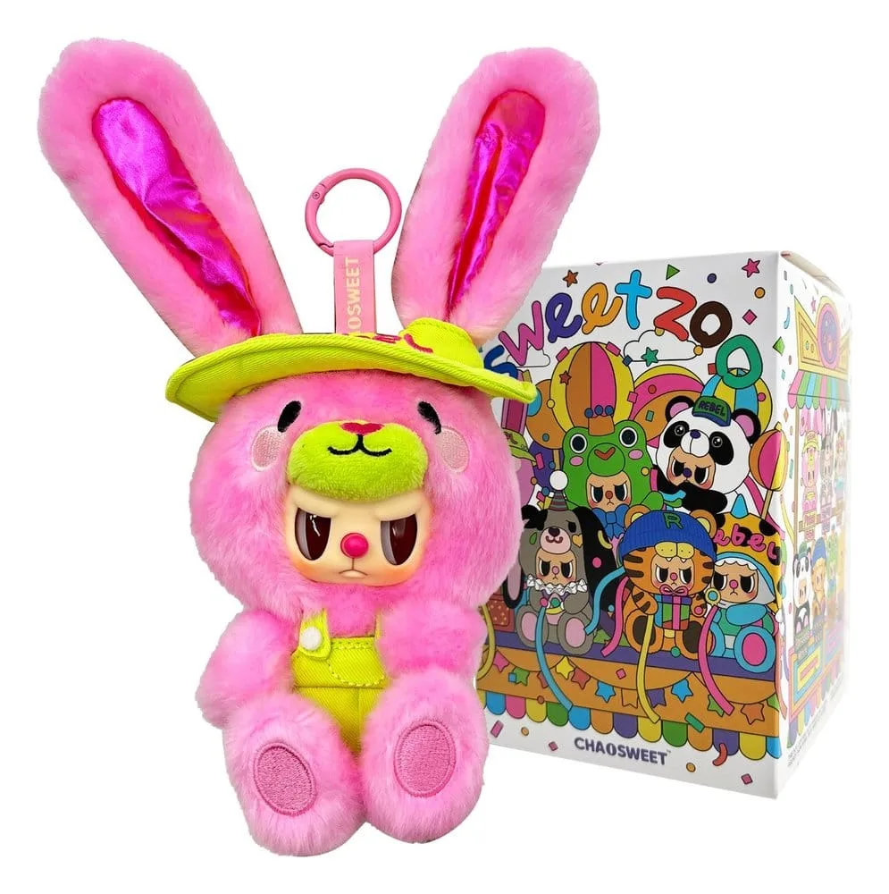 Rebel Bears Vinyl Plush Blind Box – Sweet Zoo 6-Pack 10 cm 6