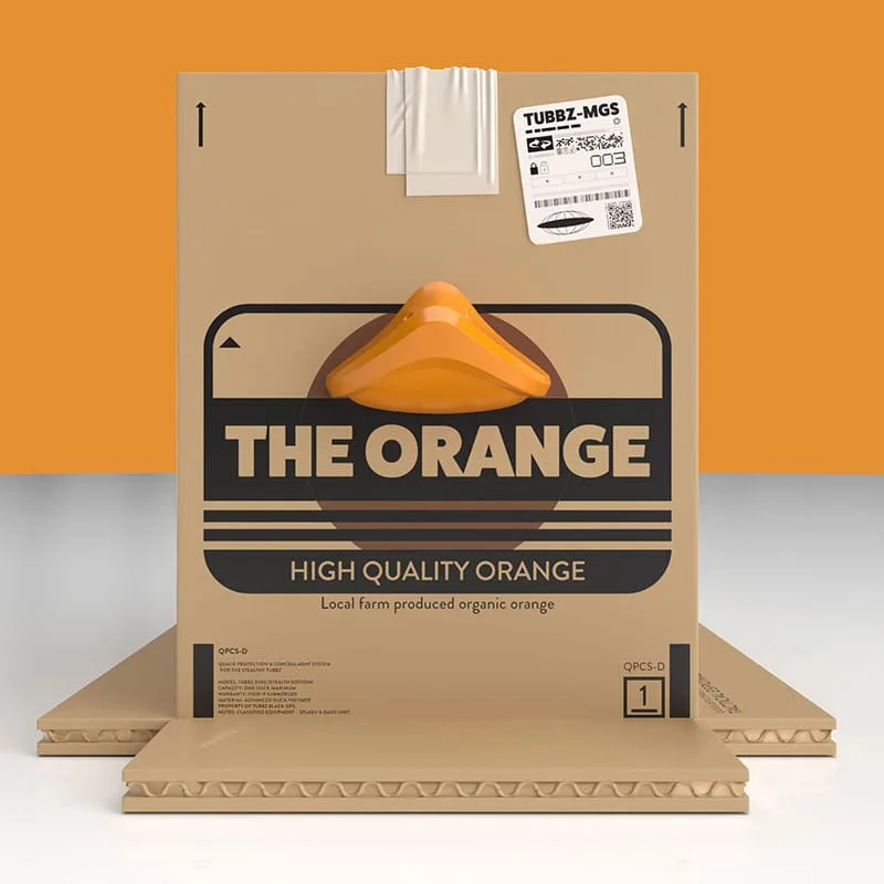 Metal Gear Solid PVC Figure – Tubbz The Orange Box 10 cm