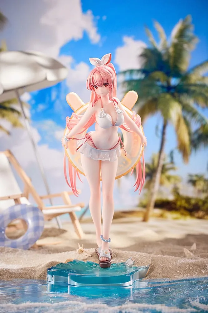 Rosuuri Statue – White Rabbit Rosu Swimsuit 1/7 Scale 25 cm 3