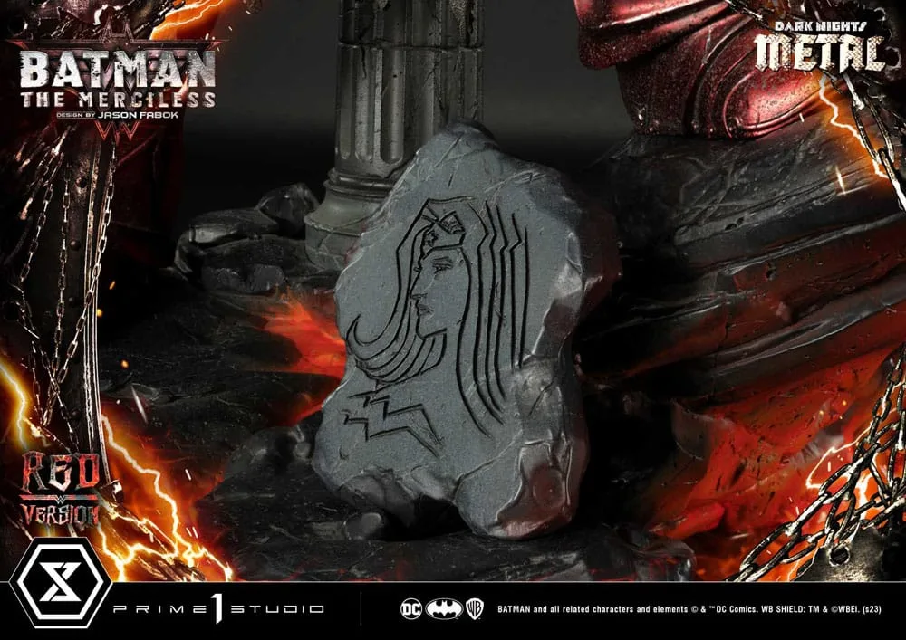 Dark Nights Metal Statue – The Merciless Red Version 111 cm 28