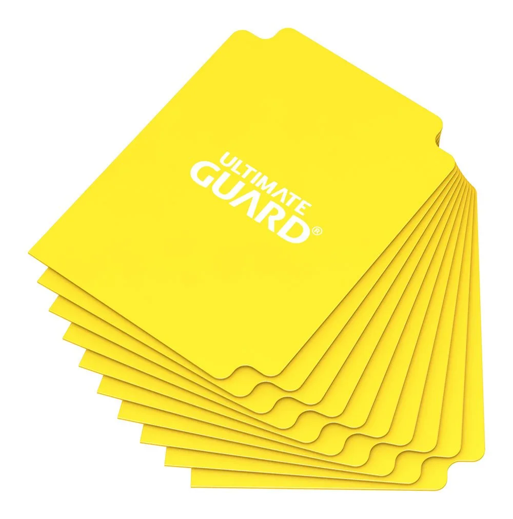 Ultimate Guard Card Dividers – Yellow 10-Pack 67 x 93 mm