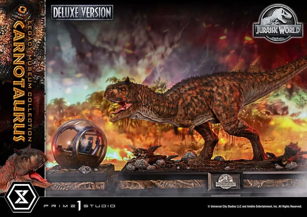 Jurassic World Statue – Carnotaurus DX Bonus 1/15 Scale 38 cm 6