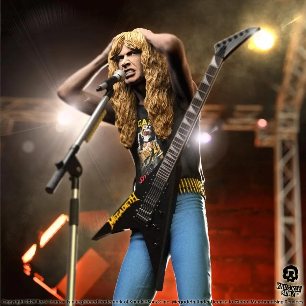 Megadeth Statue – Dave Mustaine II Rock Iconz 22 cm 2