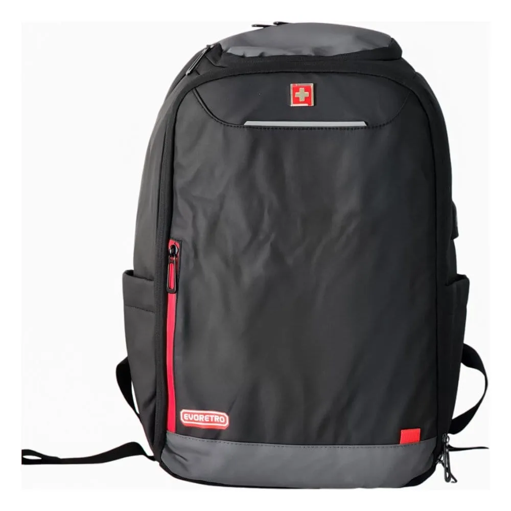 Evoretro Travel Backpack – HybridPro Black 14