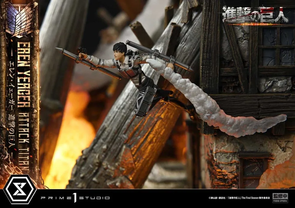 Attack on Titan Statue – Eren Yeager Attack Titan 81 cm 21