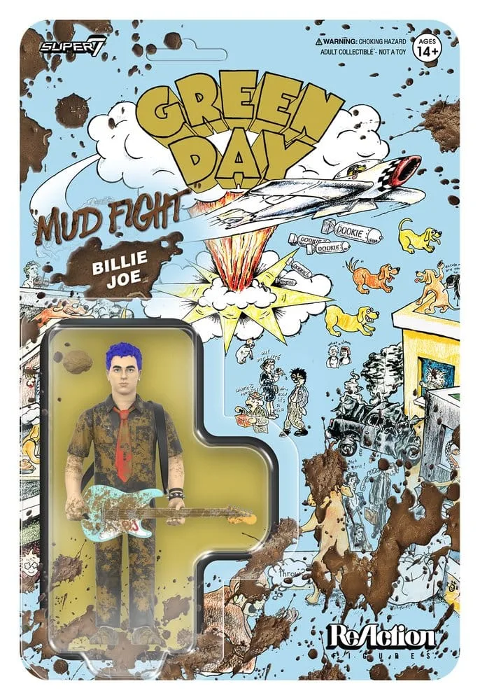 Green Day Action Figure – Billie Joe Armstrong Mud Fight 10 cm