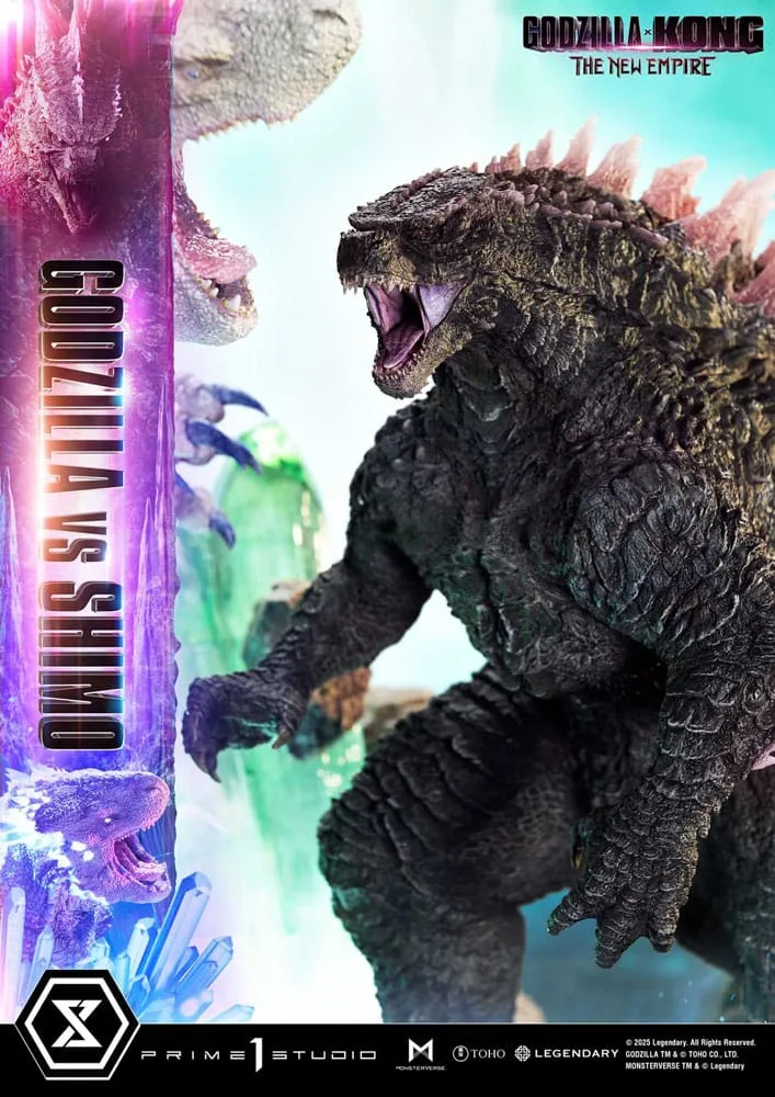 Godzilla x Kong Diorama Statue – Godzilla vs Shimo 86 cm 22