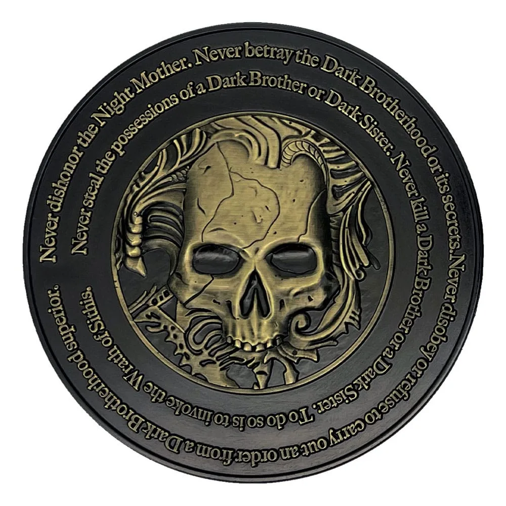 The Elder Scrolls IV Oblivion Medallion – Dark Brotherhood 7 cm