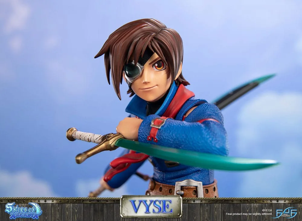 Skies of Arcadia Statue – Vyse Standard Edition 31 cm 21