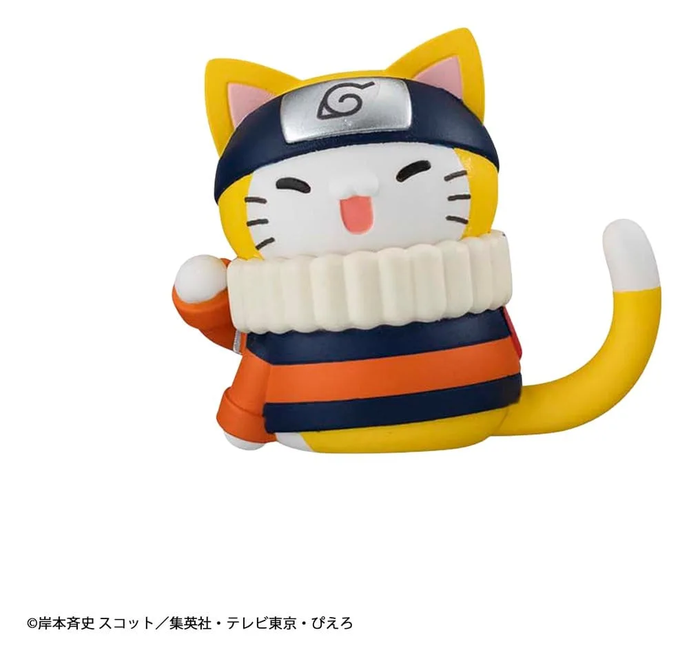 Naruto Mini Figure Display – Nyaruto Reboot 8 Blind Boxes 3 cm 2