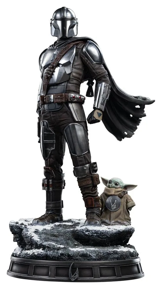 Star Wars Statue – The Mandalorian and Grogu Legacy Replica 1/4 57 cm